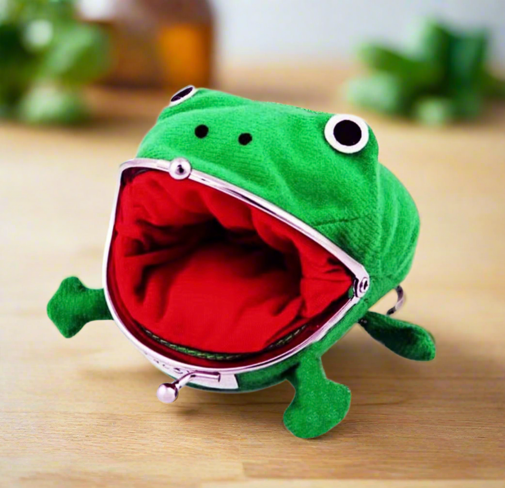 Naruto Frog Wallet (Gama-chan Purse) – Anime Cosplay Accessory